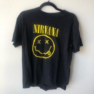 Nirvana concert shirt
